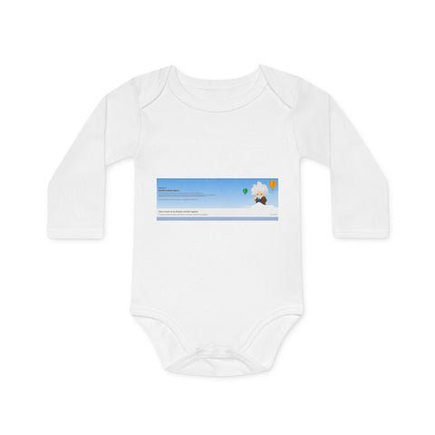 Entityistrospection - Baby Long-Sleeve Organic Bodysuit - Globera