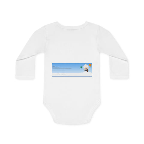 Entityistrospection - Baby Long-Sleeve Organic Bodysuit - Globera