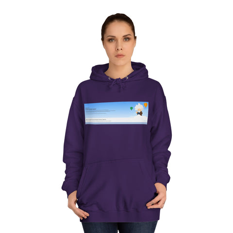 Entityistrospection - Unisex College Hoodie - Globera