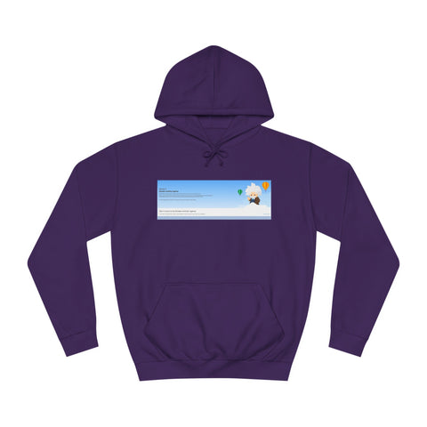 Entityistrospection - Unisex College Hoodie - Globera