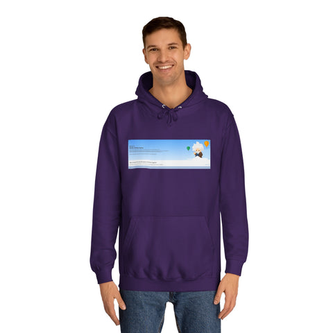 Entityistrospection - Unisex College Hoodie - Globera