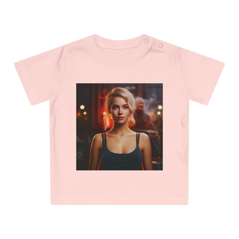 Introspective City Dusk - Baby Organic T-Shirt - Globera