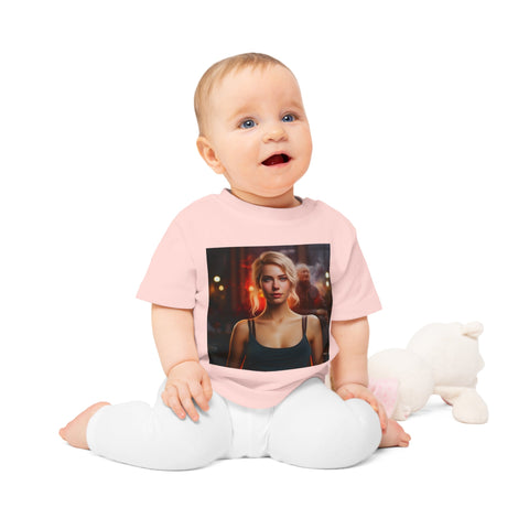 Introspective City Dusk - Baby Organic T-Shirt - Globera