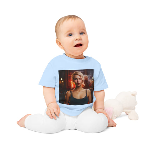Introspective City Dusk - Baby Organic T-Shirt - Globera