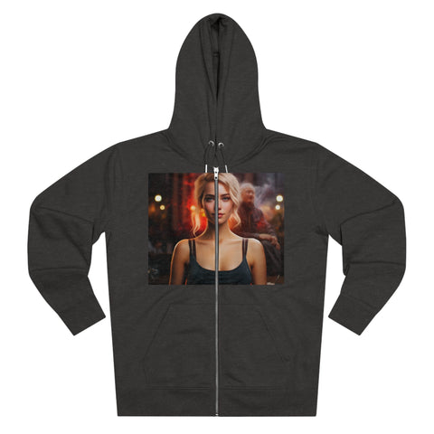 Introspective City Dusk - Men's Cultivator Zip Hoodie - Globera