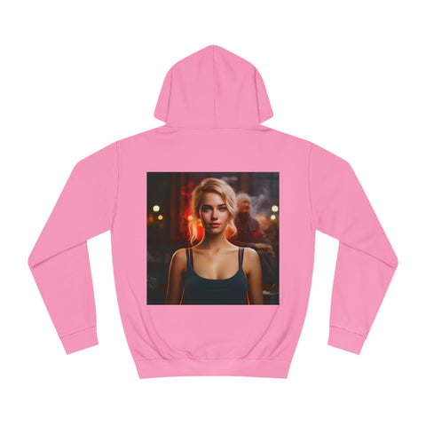 Introspective City Dusk - Unisex College Hoodie - Globera