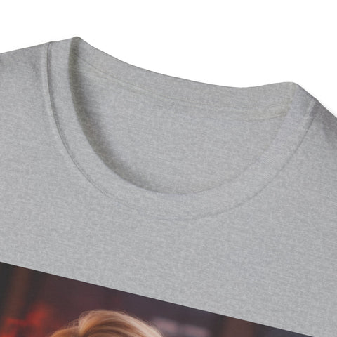 Introspective City Dusk - Unisex Softstyle T-Shirt - Globera