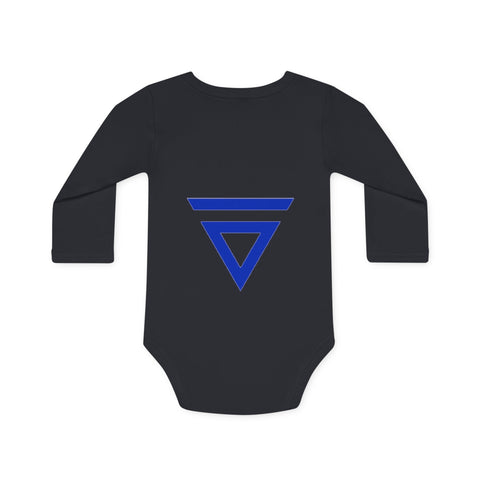 SilentBALL OF Catsansonpectives - Baby Long-Sleeve Organic Bodysuit - Globera