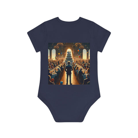Solitary Celebration Observer - Baby Organic Short Sleeve Bodysuit - Globera