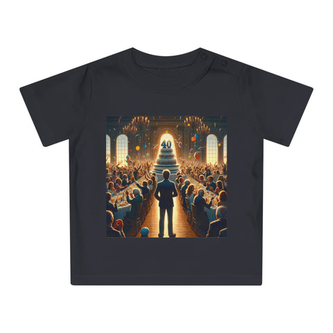 Solitary Celebration Observer - Baby Organic T-Shirt - Globera