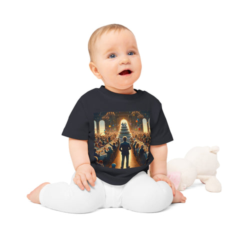 Solitary Celebration Observer - Baby Organic T-Shirt - Globera