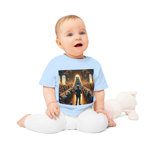 Solitary Celebration Observer - Baby Organic T-Shirt - Globera