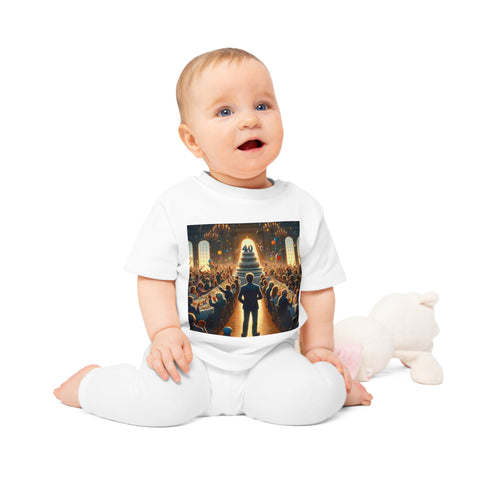Solitary Celebration Observer - Baby Organic T-Shirt - Globera