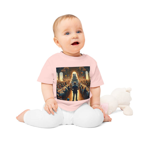 Solitary Celebration Observer - Baby Organic T-Shirt - Globera