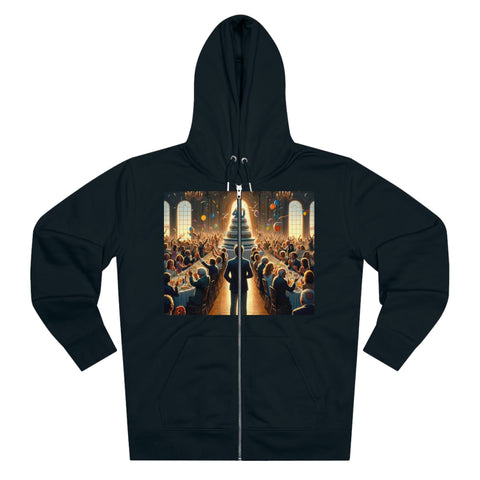 Solitary Celebration Observer - Men's Cultivator Zip Hoodie - Globera
