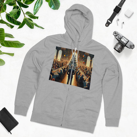 Solitary Celebration Observer - Men's Cultivator Zip Hoodie - Globera