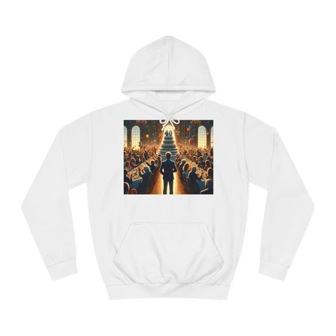 Solitary Celebration Observer - Unisex College Hoodie - Globera
