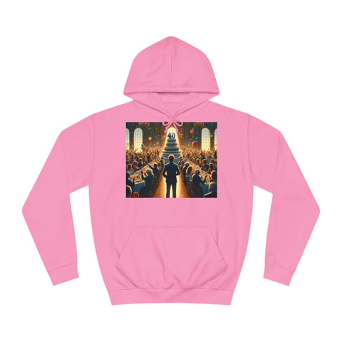 Solitary Celebration Observer - Unisex College Hoodie - Globera