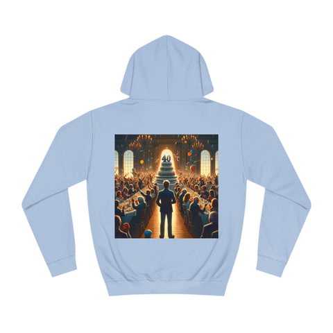 Solitary Celebration Observer - Unisex College Hoodie - Globera