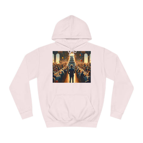 Solitary Celebration Observer - Unisex College Hoodie - Globera