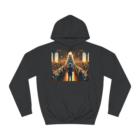 Solitary Celebration Observer - Unisex College Hoodie - Globera