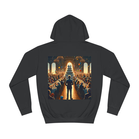 Solitary Celebration Observer - Unisex College Hoodie - Globera