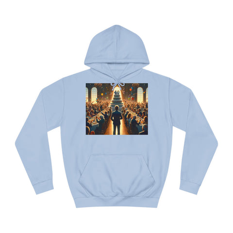 Solitary Celebration Observer - Unisex College Hoodie - Globera