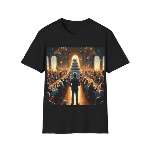 Solitary Celebration Observer - Unisex Softstyle T-Shirt - Globera