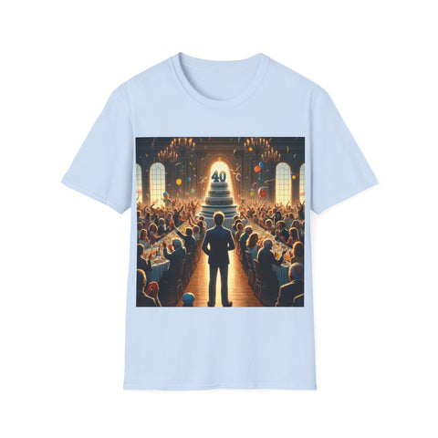 Solitary Celebration Observer - Unisex Softstyle T-Shirt - Globera