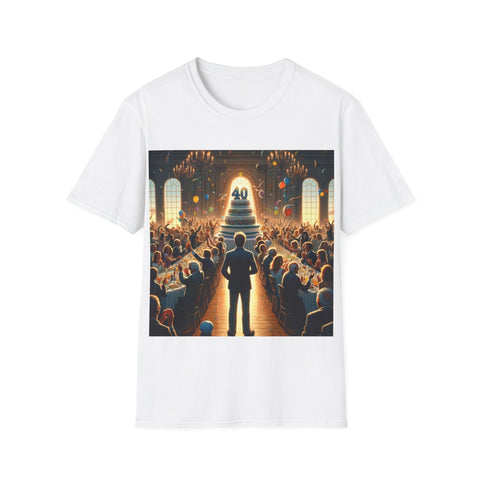 Solitary Celebration Observer - Unisex Softstyle T-Shirt - Globera