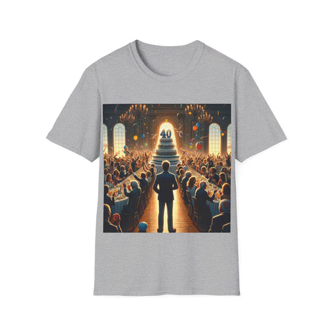 Solitary Celebration Observer - Unisex Softstyle T-Shirt - Globera