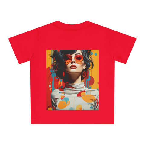 Vibrant Urban Elegance - Baby Organic T-Shirt - Globera