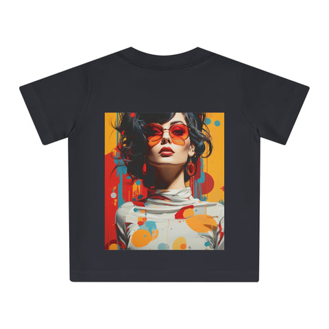 Vibrant Urban Elegance - Baby Organic T-Shirt - Globera