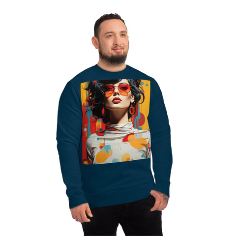 Vibrant Urban Elegance - Unisex Changer Sweatshirt - Globera
