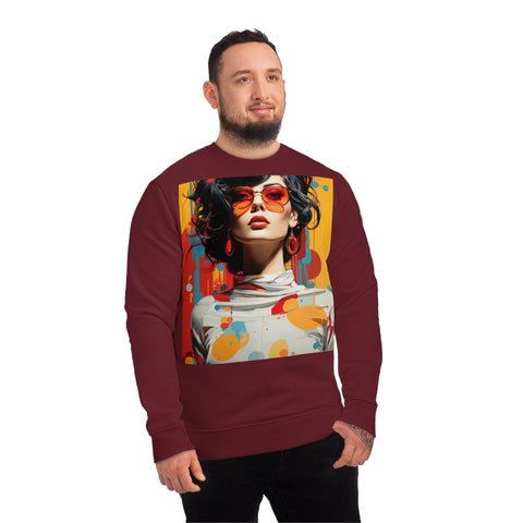 Vibrant Urban Elegance - Unisex Changer Sweatshirt - Globera