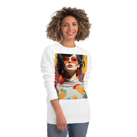 Vibrant Urban Elegance - Unisex Changer Sweatshirt - Globera