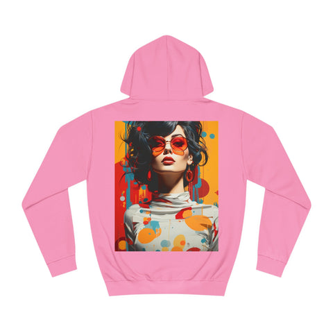 Vibrant Urban Elegance - Unisex College Hoodie - Globera