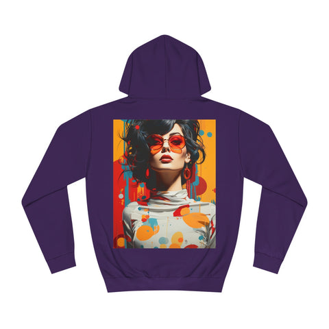 Vibrant Urban Elegance - Unisex College Hoodie - Globera