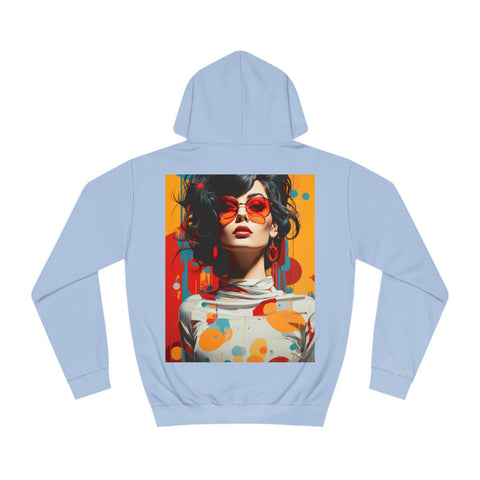Vibrant Urban Elegance - Unisex College Hoodie - Globera