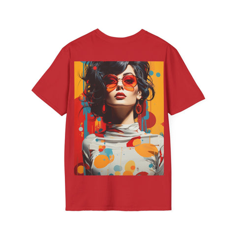 Vibrant Urban Elegance - Unisex Softstyle T-Shirt - Globera
