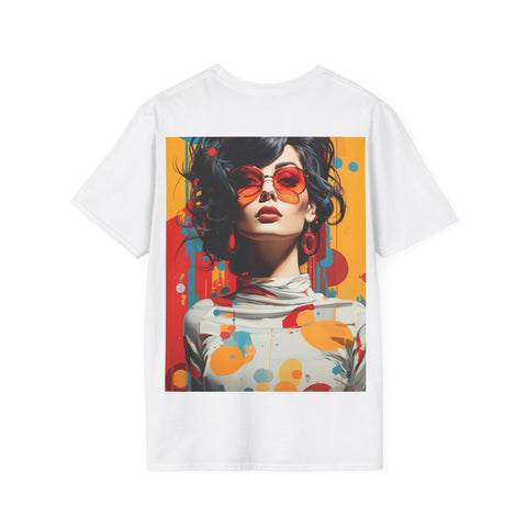 Vibrant Urban Elegance - Unisex Softstyle T-Shirt - Globera