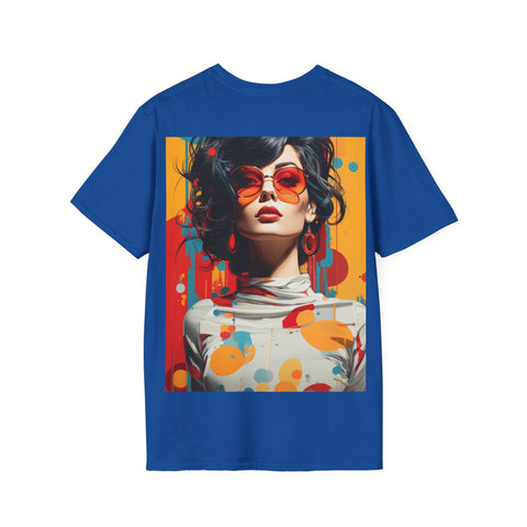 Vibrant Urban Elegance - Unisex Softstyle T-Shirt - Globera