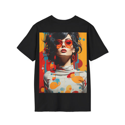 Vibrant Urban Elegance - Unisex Softstyle T-Shirt - Globera