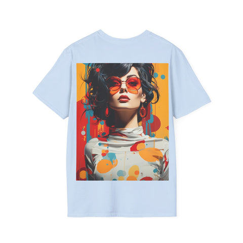Vibrant Urban Elegance - Unisex Softstyle T-Shirt - Globera