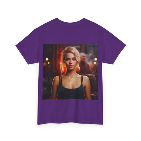 Introspective City Dusk - Unisex Heavy Cotton Tee