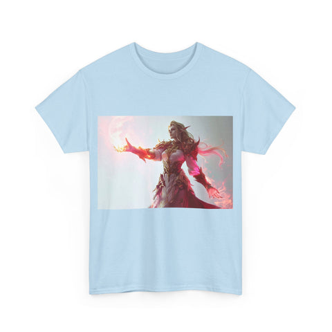 Crimson Elemental Majesty - Unisex Heavy Cotton Tee
