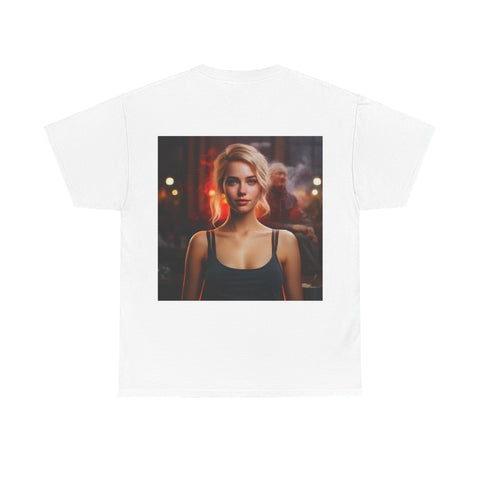 Introspective City Dusk - Unisex Heavy Cotton Tee
