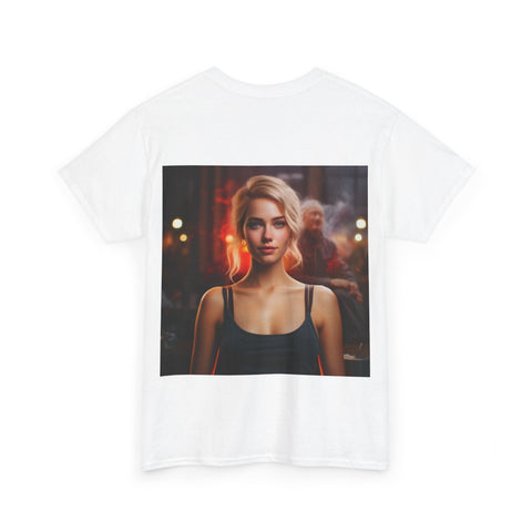 Introspective City Dusk - Unisex Heavy Cotton Tee