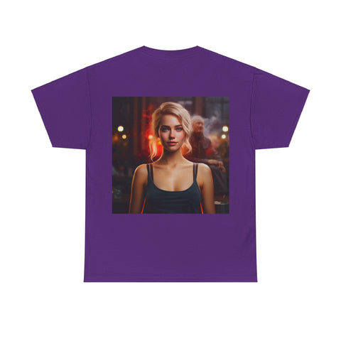 Introspective City Dusk - Unisex Heavy Cotton Tee