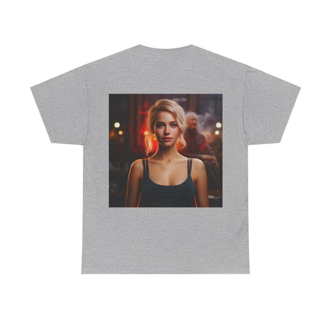 Introspective City Dusk - Unisex Heavy Cotton Tee